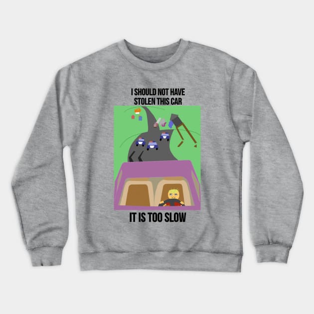 Monster Insurance Crewneck Sweatshirt by KookPoems